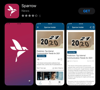 2.Sparrow in App Store
