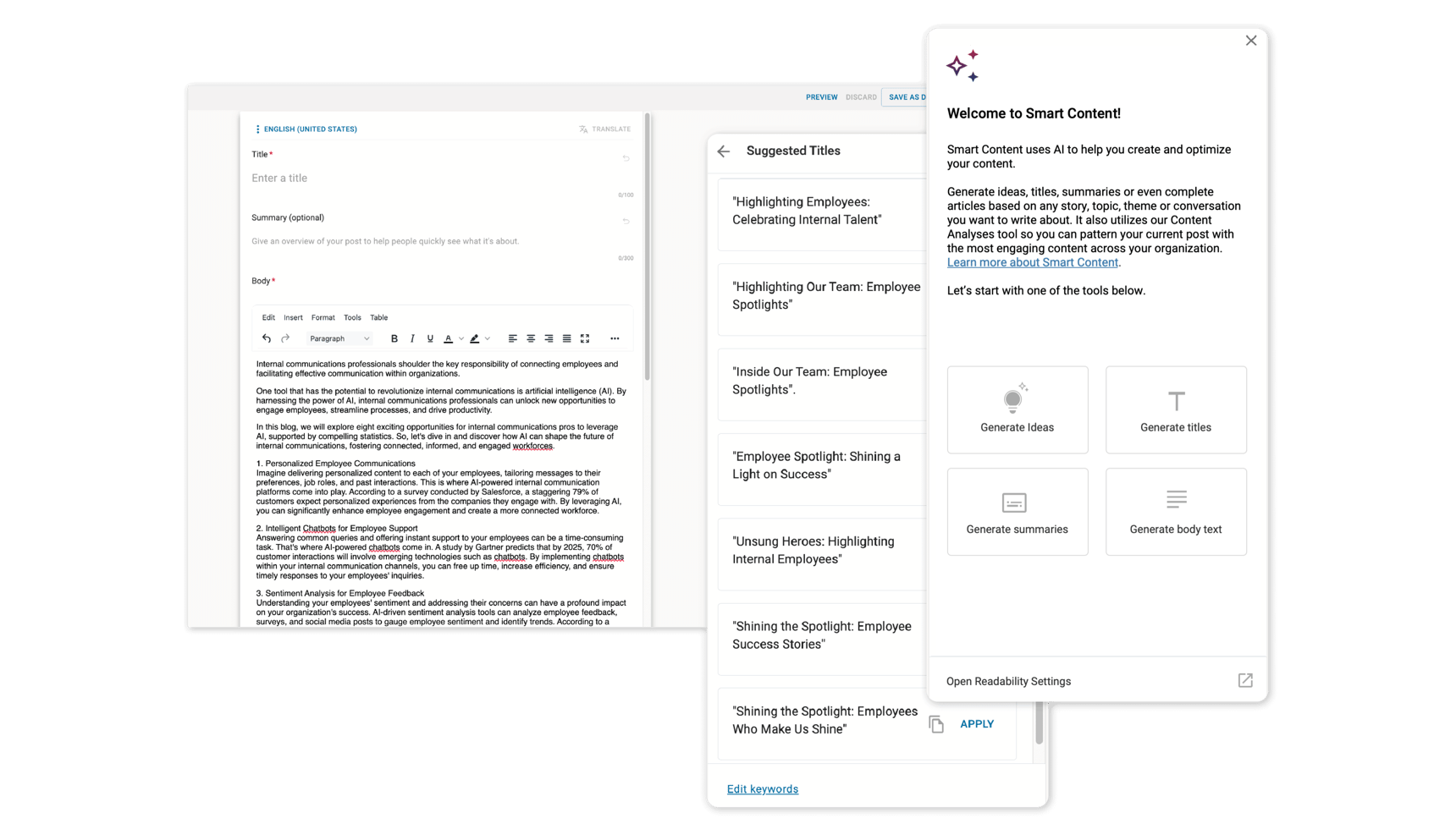 Intro To Smart Content Ai Intro To Smart Content Ai